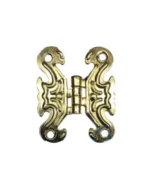 Dekoratif Sac Kelebek Menteşe - Küçük, Sarı, 100 Adet