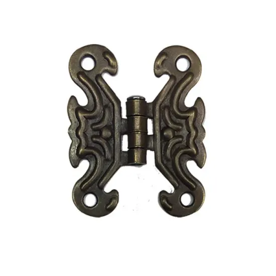 Dekoratif Sac Kelebek Menteşe - Küçük, Antik, 100 Adet Dekoratif Sac Kelebek Menteşe - Küçük, Antik, 100 Adet