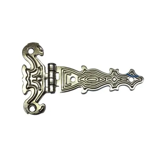 Dekoratif, Sac Tek Kuyruklu Menteşe - 40x68 mm, Küçük, Nikel, 1 Adet Dekoratif, Sac Tek Kuyruklu Menteşe - 40x68 mm, Küçük, Nikel, 1 Adet