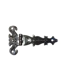 Dekoratif, Sac Tek Kuyruklu Menteşe - 40x68 mm, Küçük, Eskitme, 1 Adet