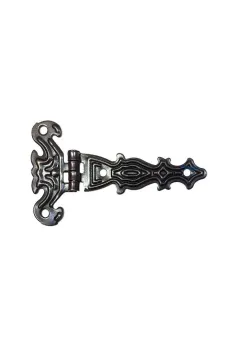 Dekoratif, Sac Tek Kuyruklu Menteşe - 40x68 mm, Küçük, Eskitme, 1 Adet