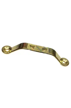 Dekoratif Zamak Kulp Dıştan - 64mm, Sarı, 1 Adet