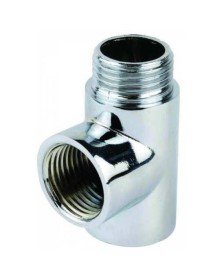 Delikli Krom Batarya Uzatma 3/4