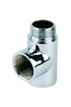 Delikli Krom Batarya Uzatma 3/4