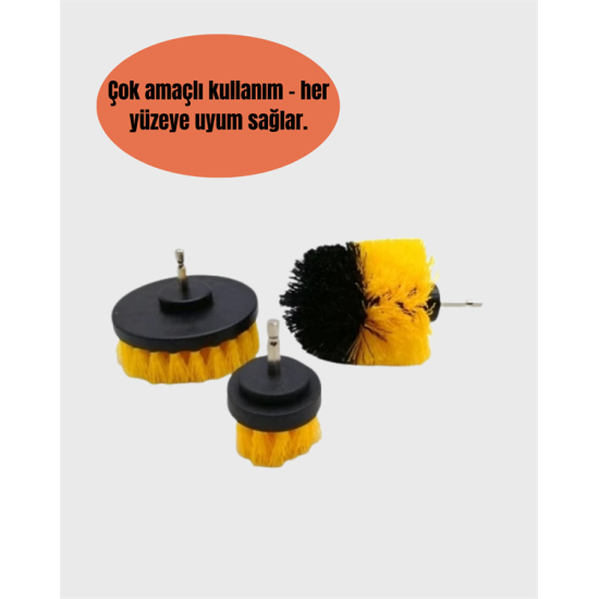 Banyo, Mutfak, Jant ve Fayans Temizliği İçin Uygun Matkap Başlığı