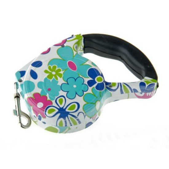 Desenli Mekanizmalı Köpek Tasması - 3 Metre Desenli Mekanizmalı Köpek Tasması - 3 Metre