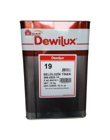 Dewilüx Selülozik Tiner 10 Kg (12 Litre)