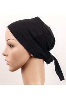 Dikişsiz Bağlamalı Tesettür Bone - Bağlamalı Bandana 5 Adet