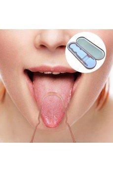 Dil Plağı Temizleme Aparatı - Dil Bakır Oil Pulling Dil Plağı Temizleme Aparatı - Dil Bakır Oil Pulling