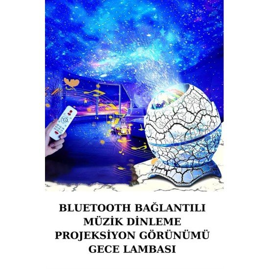 Dinozor Yumurtası Gece Masa Lambası Bluetooth Hoparlör 14 Renk Seçeneği Dinozor Yumurtası Gece Masa Lambası Bluetooth Hoparlör 14 Renk Seçeneği