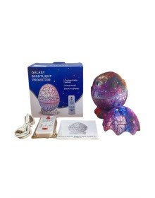 Dinozor Yumurtası Gece Masa Lambası Bluetooth Hoparlör 14 Renk Seçeneği