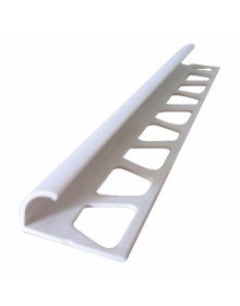 Dış Köşe Plastik Profil 10 mm 2,70 Beyaz (10 Adet)