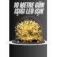 Dış Mekan Led Aydınlatma 10 Metre Gün Işığı Led Işık Pilli