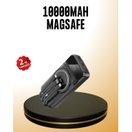 15W Kablosuz Hızlı Şarjlı 10000 mAh Powerbank – Taşınabilir, LED Göstergeli