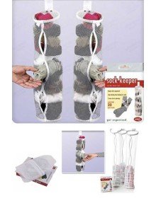 Dolap İçi Asılabilir Temiz Çorap Düzenleyici Çorap Filesi Askılık