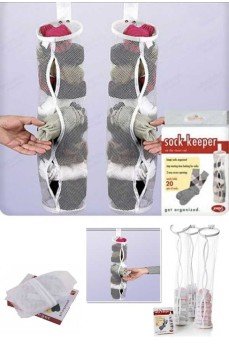 Dolap İçi Asılabilir Temiz Çorap Düzenleyici Çorap Filesi Askılık Dolap İçi Asılabilir Temiz Çorap Düzenleyici Çorap Filesi Askılık