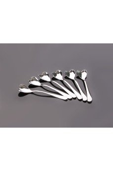 Dondurma Kaşığı - Kalpli (6Adet)