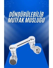 Döndürülebilir Musluk Mutfak Banyo Musluk Ucu Başlığı 4 Filtreli