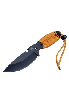 DPX Gear Assault 0238TRN Kamp Bıçağı 22,5 cm - Turuncu, Metal; İpli Sap