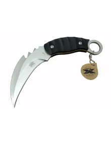 DPX Gear Kargo X 0485 Tırtıklı Karambit Outdoor Bıçak 20 cm - Kılıflı