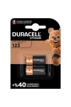 Duracell 123A 3 Volt Lityum Pil 2 Adet Duracell 123A 3 Volt Lityum Pil 2 Adet