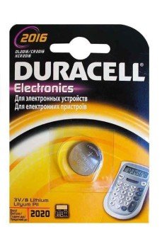 Duracell CR 2016 Lityum Pil 3 Volt Duracell CR 2016 Lityum Pil 3 Volt