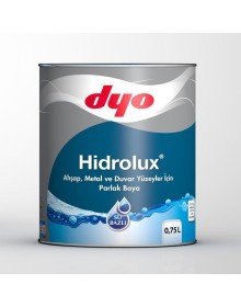 Dyo Hidrolüx 0,75 Litre Beyaz Su Bazlı Ahşap Metal Boyası