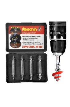 Easy Out 4lü Sökme Takımı - Hasar Görmüş Vida Çıkarıcı