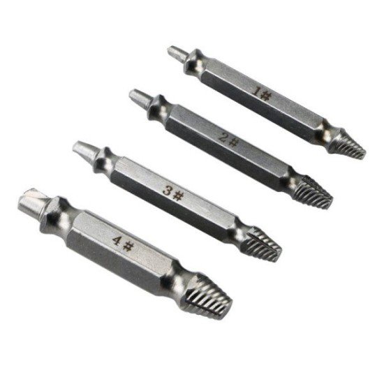 Easy Out 4lü Sökme Takımı - Hasar Görmüş Vida Çıkarıcı Easy Out 4lü Sökme Takımı - Hasar Görmüş Vida Çıkarıcı