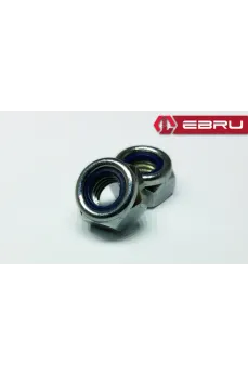 Altıköşe Fiberli Somun M8 - 100 Adet