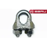 Çelik Halat Bağlama, Düğüm, Klemens 3 mm - 50 Adet