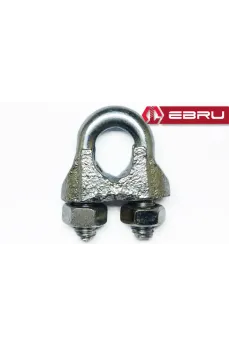 Çelik Halat Bağlama, Düğüm, Klemens 8 mm - 25 Adet