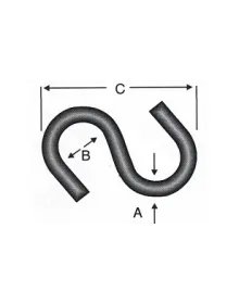 ES - S Kanca 4x80 - 50 Adet
