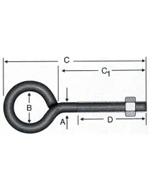 Kaynaklı Civata M8x190 - 50 Adet