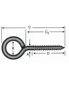 Kaynaklı Vida 8x160 - 50 Adet