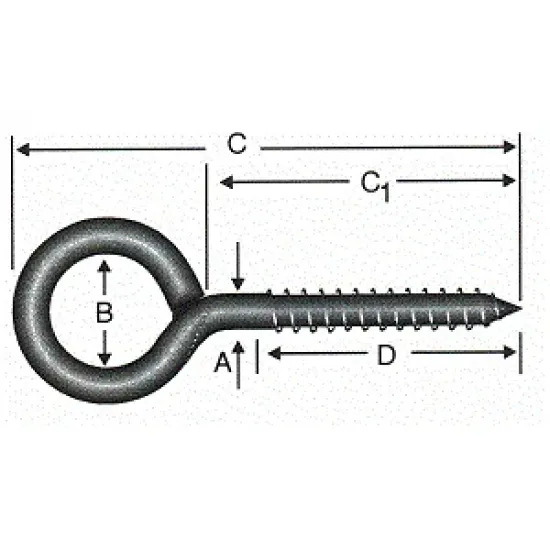 Kaynaklı Vida 8x190 - 50 Adet