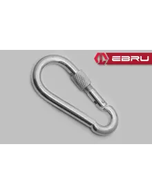 Vidalı Karabina, Kanca, Çengel 8mm - 25 Adet