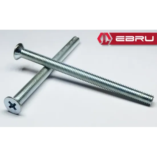 Göbek Kilit, Barel Vidası M5x60 - 10 Adet