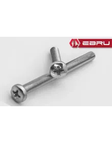 Yuvarlak Yıldız Başlı YSB Civata M5x20 - 20 Adet