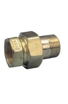 ECA 1''lik Düz Radyatör Rakoru