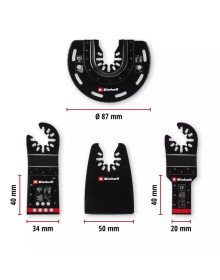 Einhell Raspalama Uç Seti 4 Parça