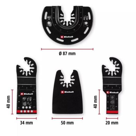 Einhell Raspalama Uç Seti 4 Parça Einhell Raspalama Uç Seti 4 Parça