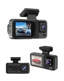 Ekranlı Sürüş Kaydedici DVR Ön ve Arka Kameralı Full HD Çözünürlüklü