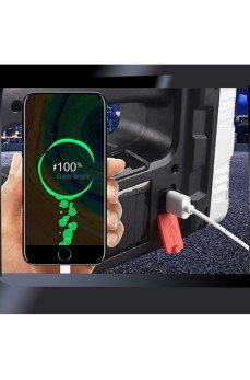 El Feneri Solar Panelli Ledli Powerbank Cob Fener