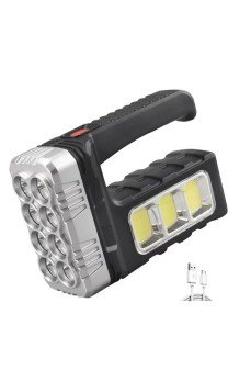 El Feneri Solar Panelli Ledli Powerbank Cob Fener