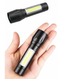 EL Feneri Uzun Menzilli Usb Şarj Edilebilir Kamp Lambası