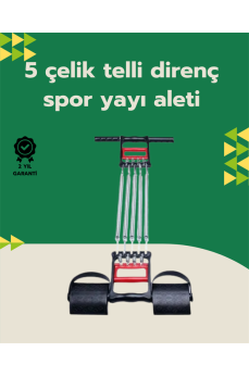 Çok Fonksiyonlu 3'ü 1 Arada Spor Aleti – Kol, Göğüs Genişletici ve Mekik Destekçisi