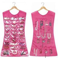 Elbise Şeklinde Takı Organizeri - Pembe Elbise Şeklinde Takı Organizeri - Pembe