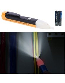 Elektrik Kaçak Dijital Kontrol Kalemi Cihazı -Dedektörlü Temassız Işıklı Kablo Voltaj Test