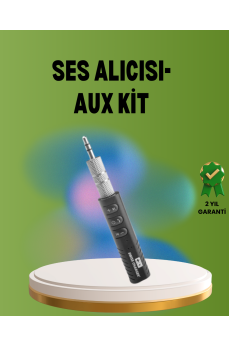 Hızlı Şarjlı Bluetooth Ses Alıcısı – Ev, Araç ve Ofis İçin